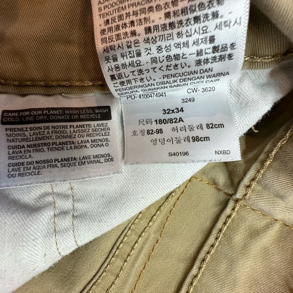 Levis 511 Slim All Seasons Tech Stretch Jeans in Harvest Gold/Tan Size 32x34 - Picture 4 of 8